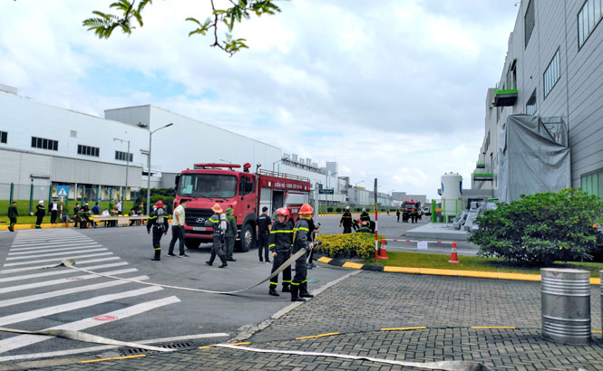 Thống nhất phương án diễn tập chữa cháy