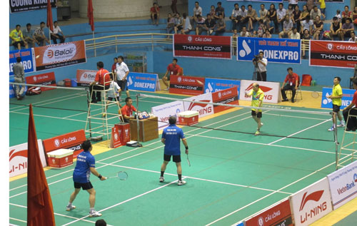 Khai mạc Giải cầu lông công nhân viên chức, lao động toàn quốc khu vực I