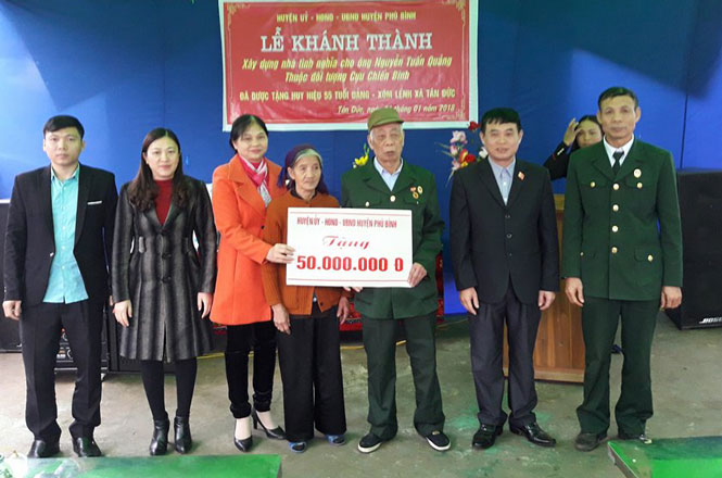 Hỗ trợ 50 triệu đồng xây dựng nhà tình nghĩa