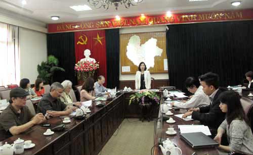 Thẩm định kịch bản Chương trình khai mạc Festival Trà Thái Nguyên- Việt Nam lần thứ hai năm 2013