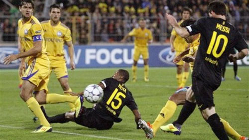 Barcelona có chiến thắng tưng bừng