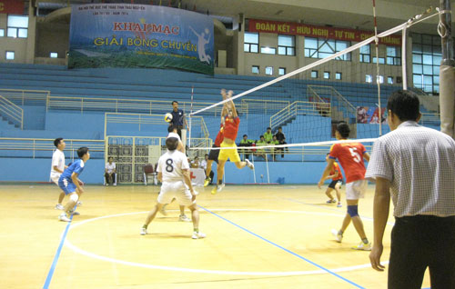 Khai mạc Giải Bóng chuyền tỉnh năm 2014