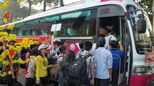 Hà Nội sẽ miễn phí xe cho 20.000 công nhân về quê đón Tết