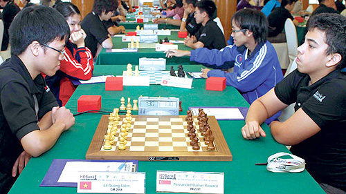 Cờ vua Việt Nam tham dự giải vô địch thế giới