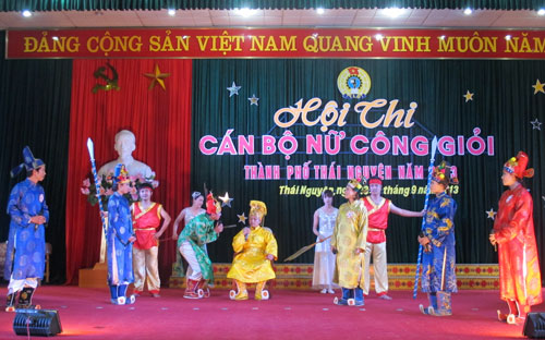 150 đoàn viên công đoàn tham gia Hội thi Cán bộ nữ Công giỏi