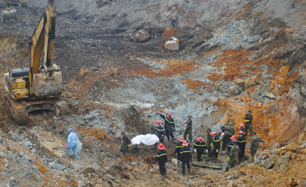 Tìm thấy thi thể nạn nhân cuối cùng trong vụ sạt lở