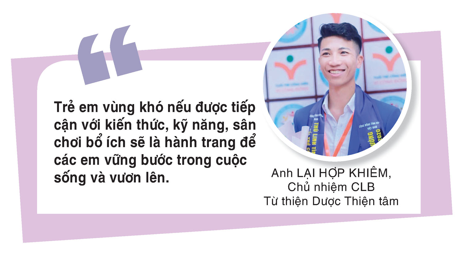 Hành trình "yêu thương chia sẻ vì cộng đồng"