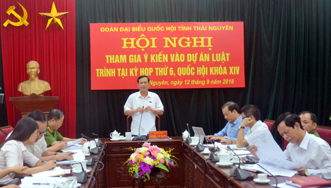 Tham gia ý kiến vào các dự thảo luật