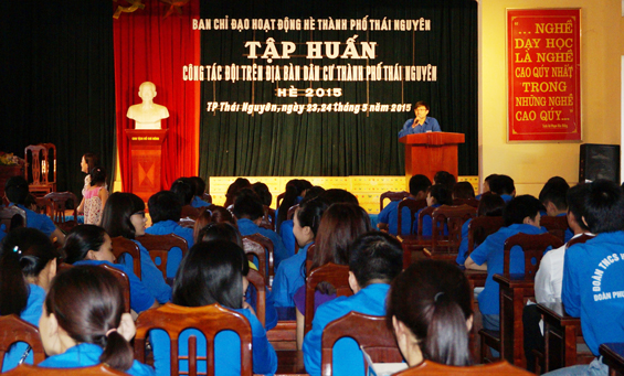 140 học viên tham gia tập huấn công tác Đội