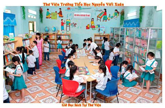 Trường Tiểu học Nguyễn Viết Xuân: Gần 12 nghìn đầu sách phục vụ giáo viên và học sinh