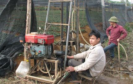 Chủ động nguồn nước phục vụ sản xuất chè