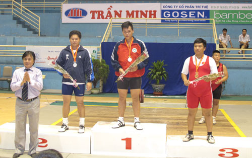 Kết thúc giải cử tạ trẻ toàn quốc