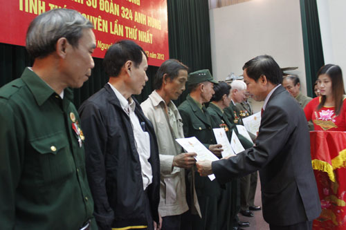 Thành lập Ban liên lạc cựu chiến binh Sư đoàn 324