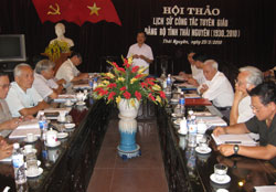 Hội thảo khoa học Lịch sử công tác Tuyên giáo