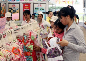 Khai mạc Hội chợ hàng Việt Nam  chất lượng cao 