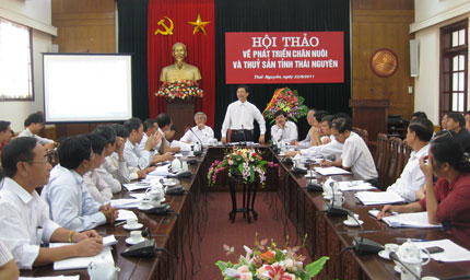 Hội thảo về phát triển chăn nuôi và thuỷ sản