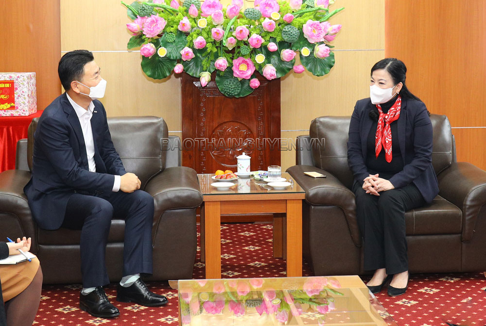 Đồng chí Bí thư Tỉnh uỷ: Thái Nguyên đồng hành, tạo điều kiện thuận lợi nhất cho nhà đầu tư