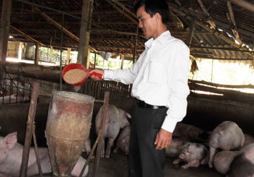 Một Bí thư đoàn xã luôn đi đầu trong các phong trào