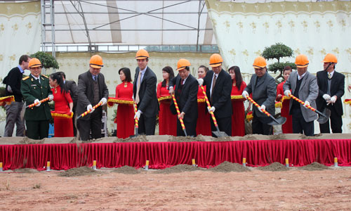 Khởi công Trạm xử lý nước Thải T.P Thái Nguyên