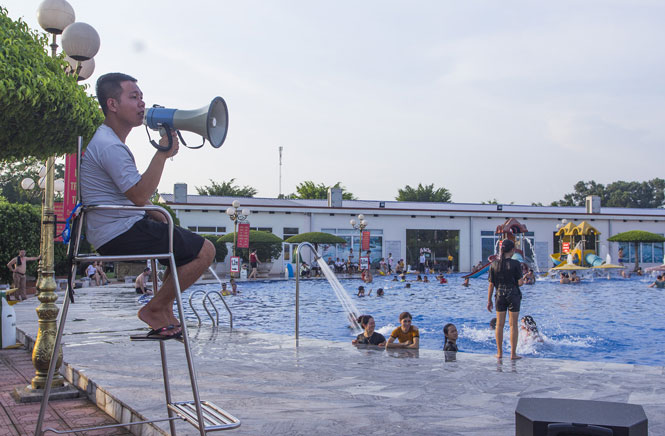 Coi trọng an toàn tại các bể bơi
