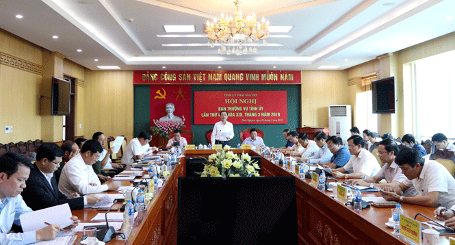 Tiếp tục ủng hộ, tạo điều kiện giúp đỡ Công ty C.P Gang thép Thái Nguyên từng bước tháo gỡ khó khăn