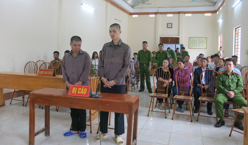 Xét xử lưu động hai vụ án hình sự liên quan đến ma túy