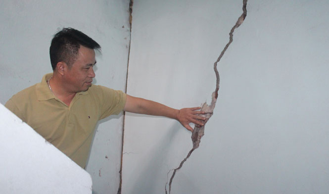 Sẽ di chuyển khẩn cấp 12 hộ dân xã Phúc Hà đến nơi an toàn