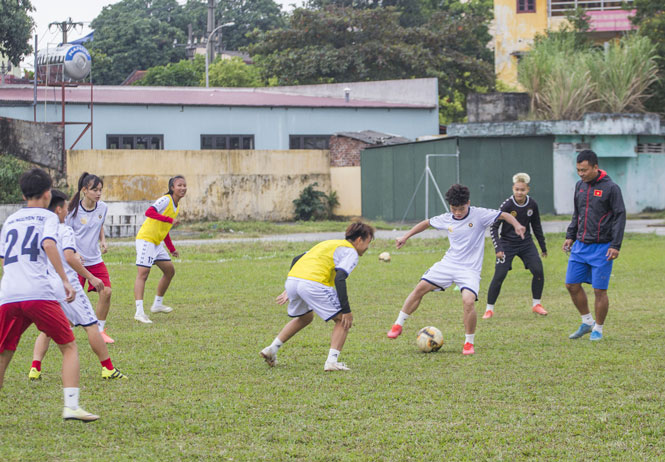 Bước tiến mới của đội bóng đá Nữ T&T Thái Nguyên