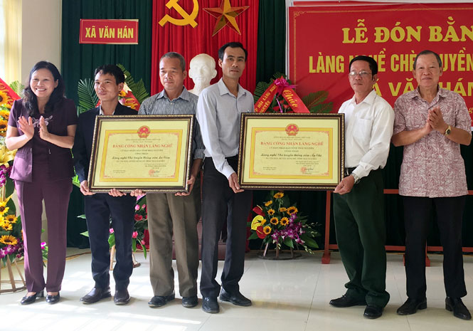 Văn Hán: Có thêm 2 làng nghề chè truyền thống