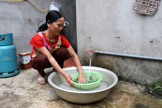 Hiệu quả vốn vay nước sạch và vệ sinh môi trường