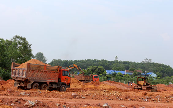 Thu hồi, giải phóng mặt bằng trên 510ha