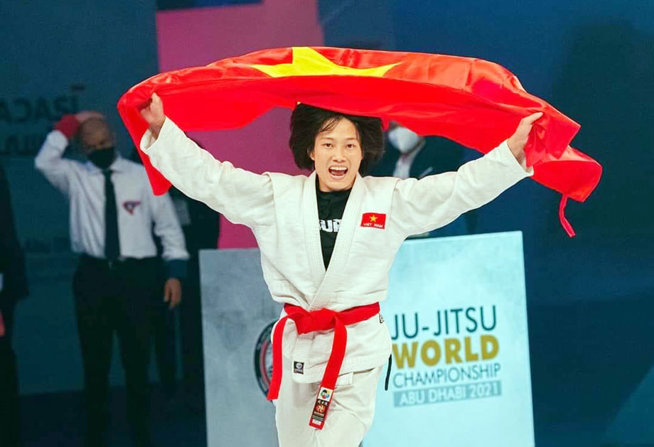 Giải Vô địch Thế giới JuJitsu 2021: VĐV Thái Nguyên đóng góp gần 86% huy chương cho đoàn Việt Nam