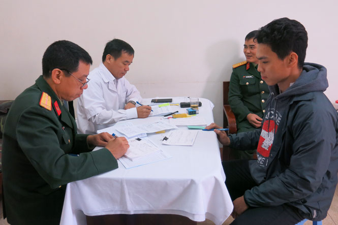 Nâng cao chất lượng công tác tuyển quân