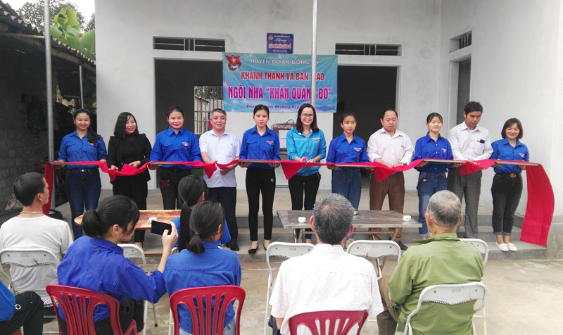 Khánh thành "Ngôi nhà khăn quàng đỏ"