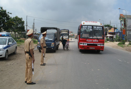 Thái Nguyên: Lập biên bản 1.252 trường hợp vi phạm ATGT