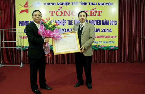 Hội Doanh nghiệp trẻ tỉnh: Nhiều tập thể cá nhân được khen thưởng