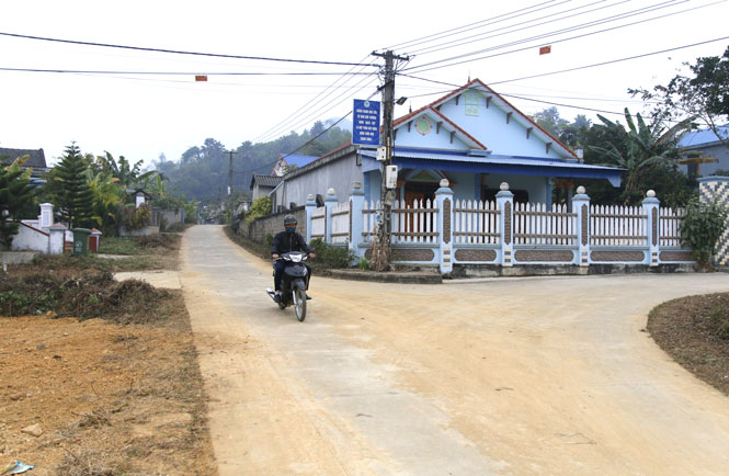 Tiết kiệm xây dựng xóm làng