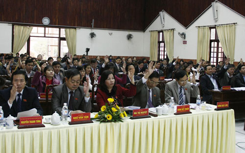 Kỳ họp thứ 8 HĐND tỉnh thành công tốt đẹp