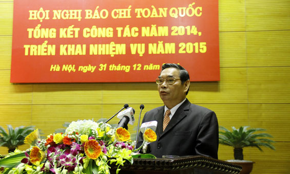 Hội nghị báo chí toàn quốc: Triển khai nhiệm vụ năm 2015