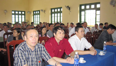 Tiếp xúc cử tri tại huyện Đại Từ