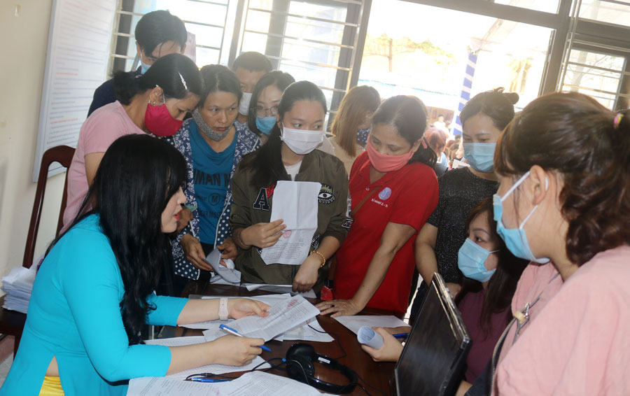 Nhu cầu tuyển dụng hơn 22.000 lao động