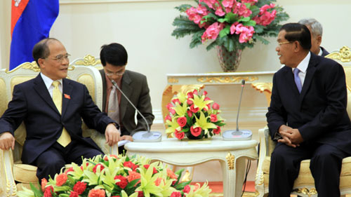 Tình cảm láng giềng là tài sản vô giá trong quan hệ Việt Nam-Campuchia