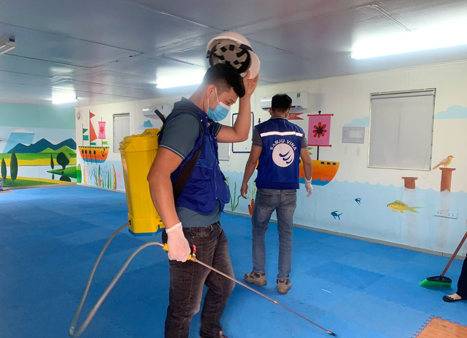 Nâng mức kiểm soát dịch trong khu công nghiệp