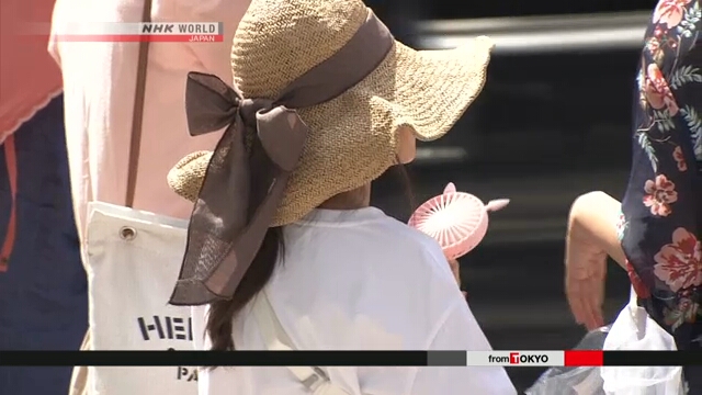 Gần 10.000 người nhập viện vì nắng nóng ở Nhật Bản