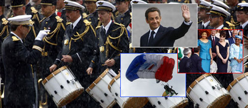 Pháp diễu binh mừng Quốc khánh