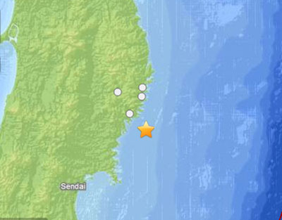 Nhật Bản rung chuyển vì động đất