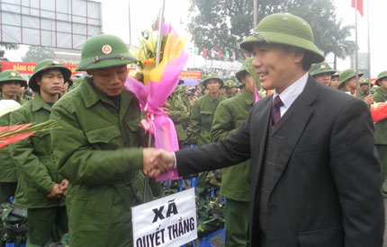 Tưng bừng Ngày Hội tòng quân