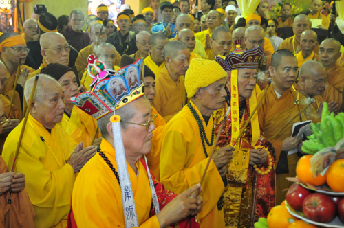 Lễ truy điệu tiễn kim quan Hòa thượng Thích Thanh Tứ