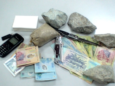 Tang vật của vụ &aacute;n.