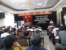 Tập huấn nghiệp vụ công tác Đảng